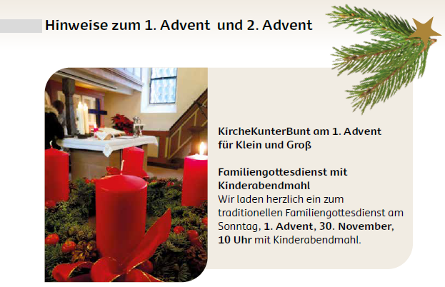KKB 1. Advent